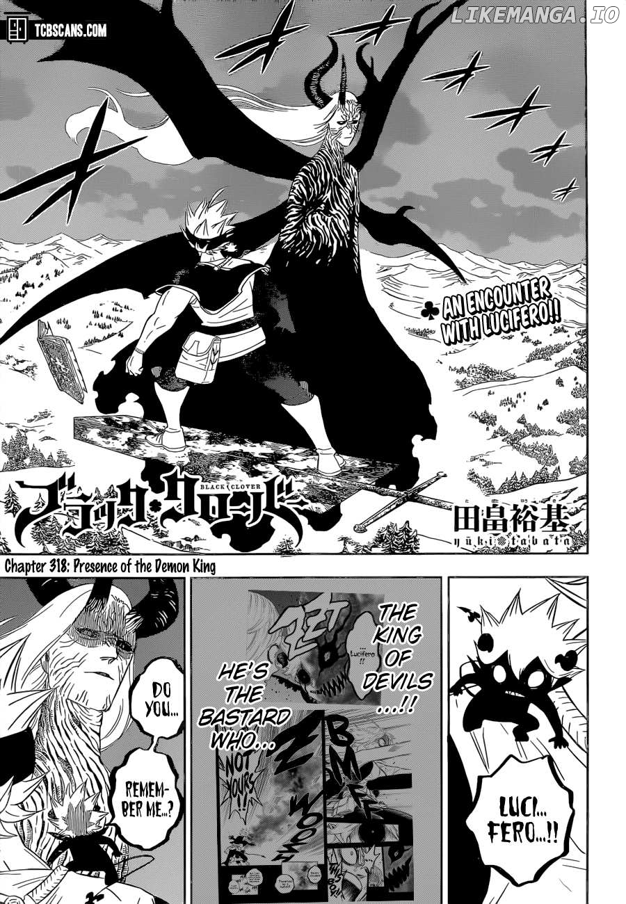 Black Clover chapter 318 image 02